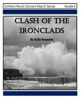 Clash of the Ironclads Concert Band sheet music cover
